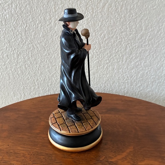 1986 Phantom Figurine Phantom of the Opera Music Box With Box - Picture 3 of 9